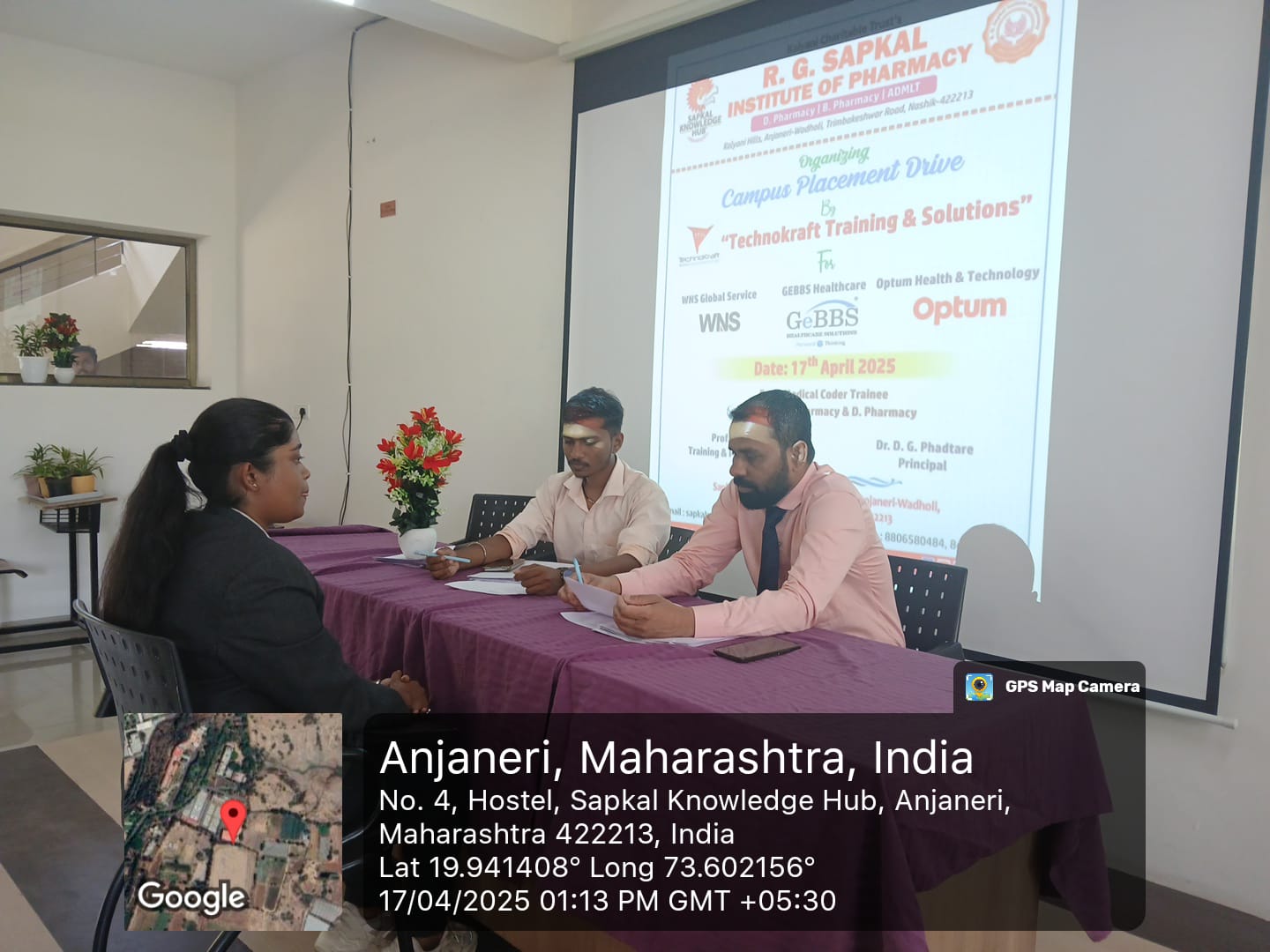 Training and Placement facility