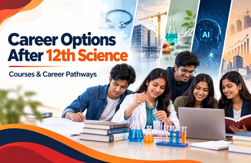 Best Career Options After 12th Science in India – Courses and Career Pathways